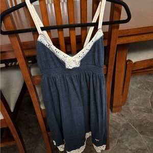 Blue and Cream Victoria secret nightie